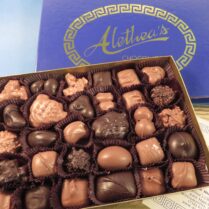 Box of Artisan Caramels Nuts and Crunch Confections