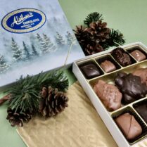 Holiday Gift Box with premium Caramel and Crunch confections